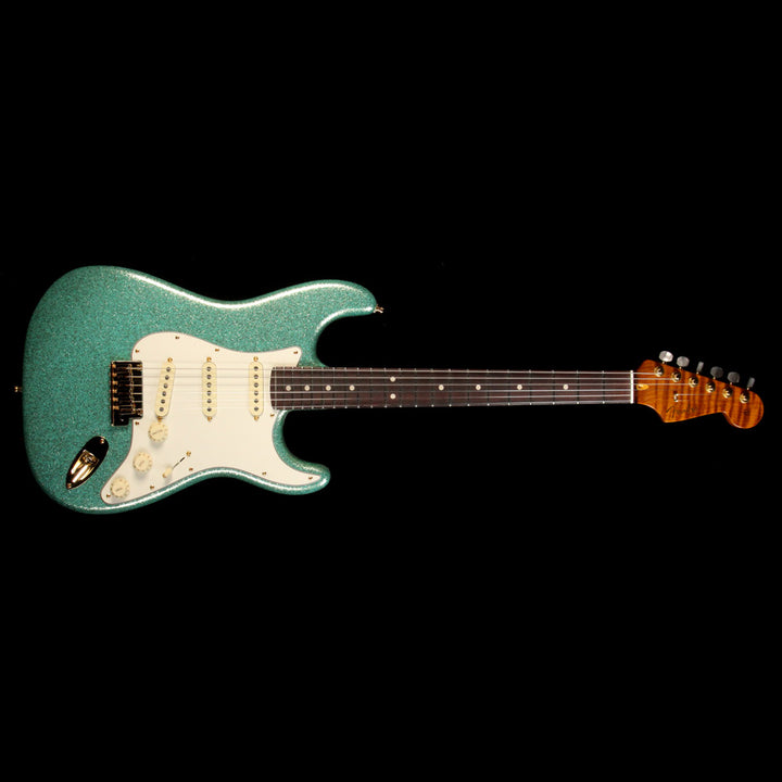 Fender Custom Shop Super Custom Deluxe Stratocaster Sea Foam Green Sparkle