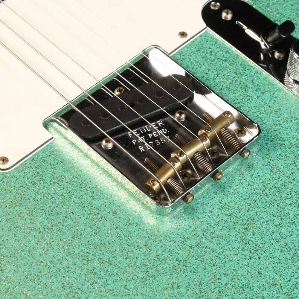 Fender Custom Shop '60s Telecaster Custom Seafoam Sparkle — 4