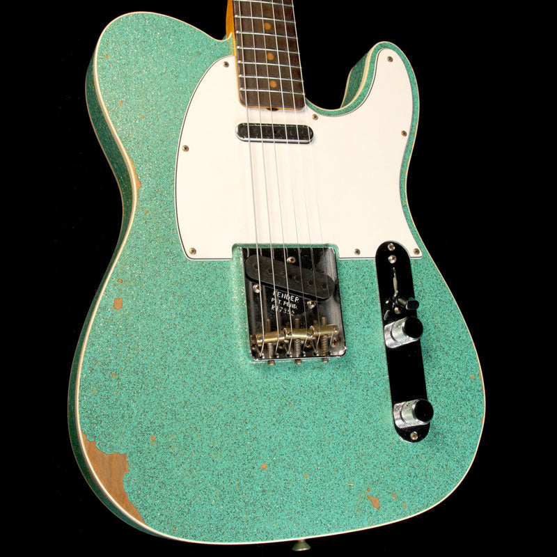 Fender Custom Shop '60s Telecaster Custom Seafoam Sparkle — 1