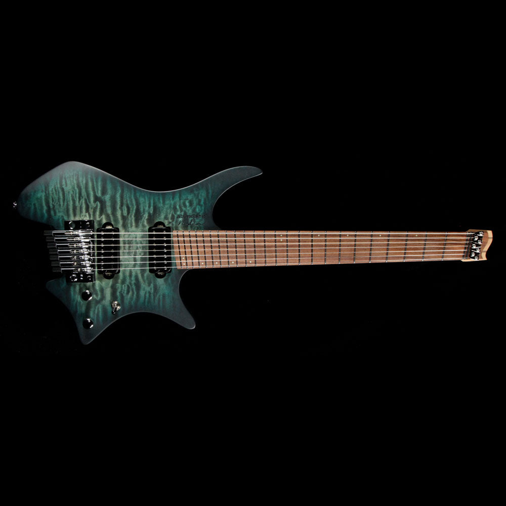 Strandberg Boden 7 Tremolo USA Select 2018 NAMM Display Electric Guitar Caribbean Green — 2