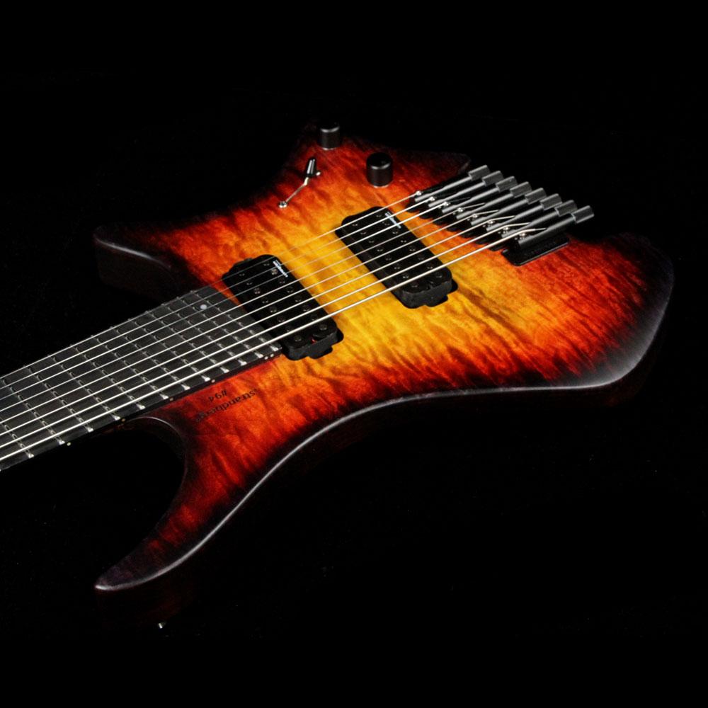 Strandberg Made to Measure Boden 8-String Electric Guitar 2018 NAMM Display 3-Tone Sunburst — 5