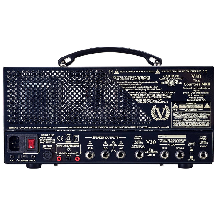 Victory Amplification V30 The Countess MKII Amp Head Used