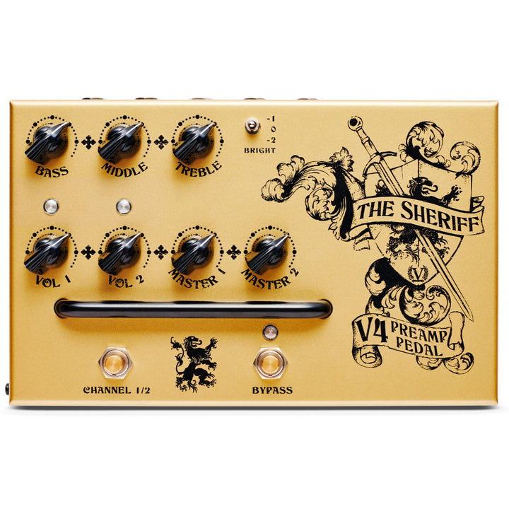 Victory Amplification V4 The Sheriff Pedal Preamp Open-Box