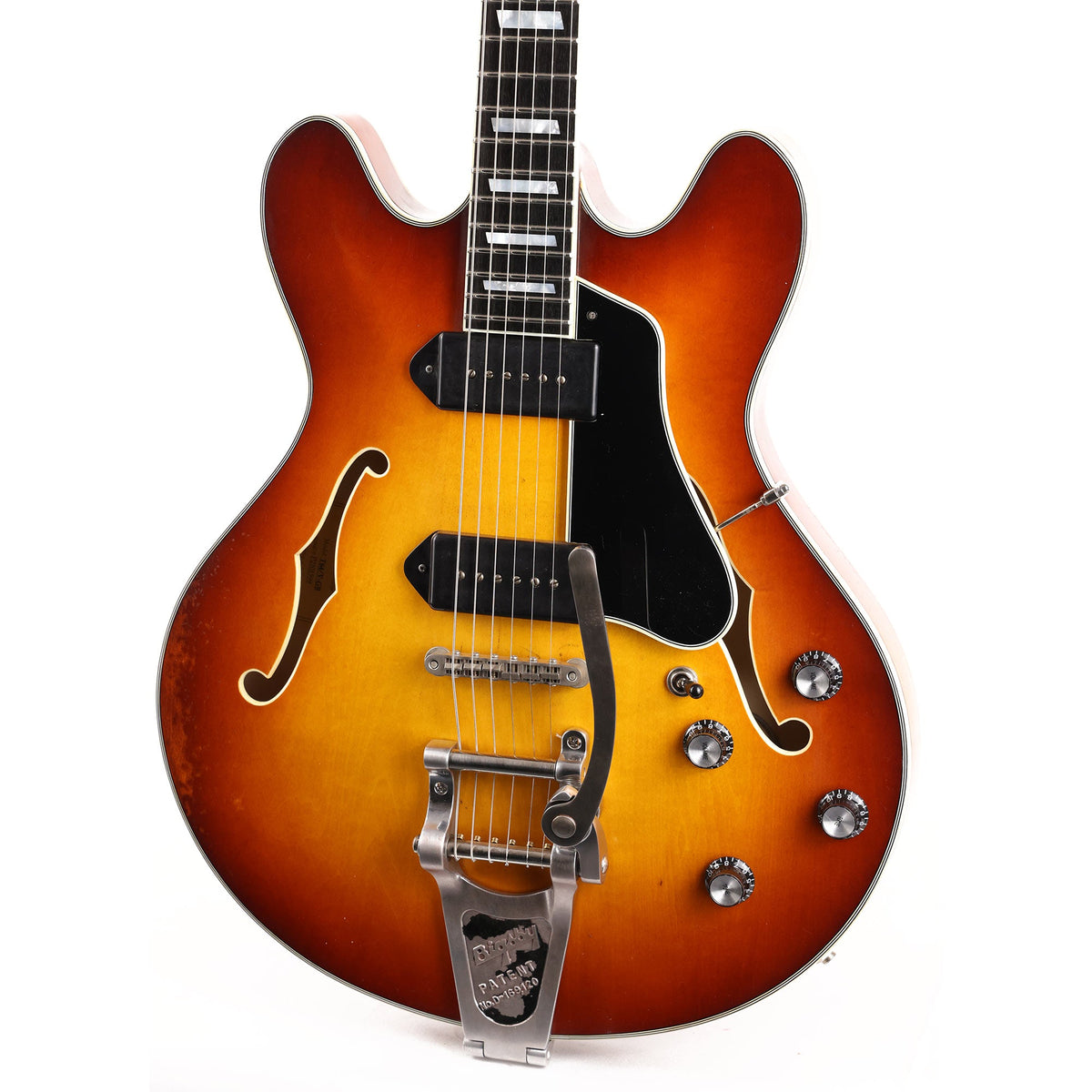 Eastman T64/v-GB Thinline Hollowbody Antique Goldburst Varnish 2023 — 7