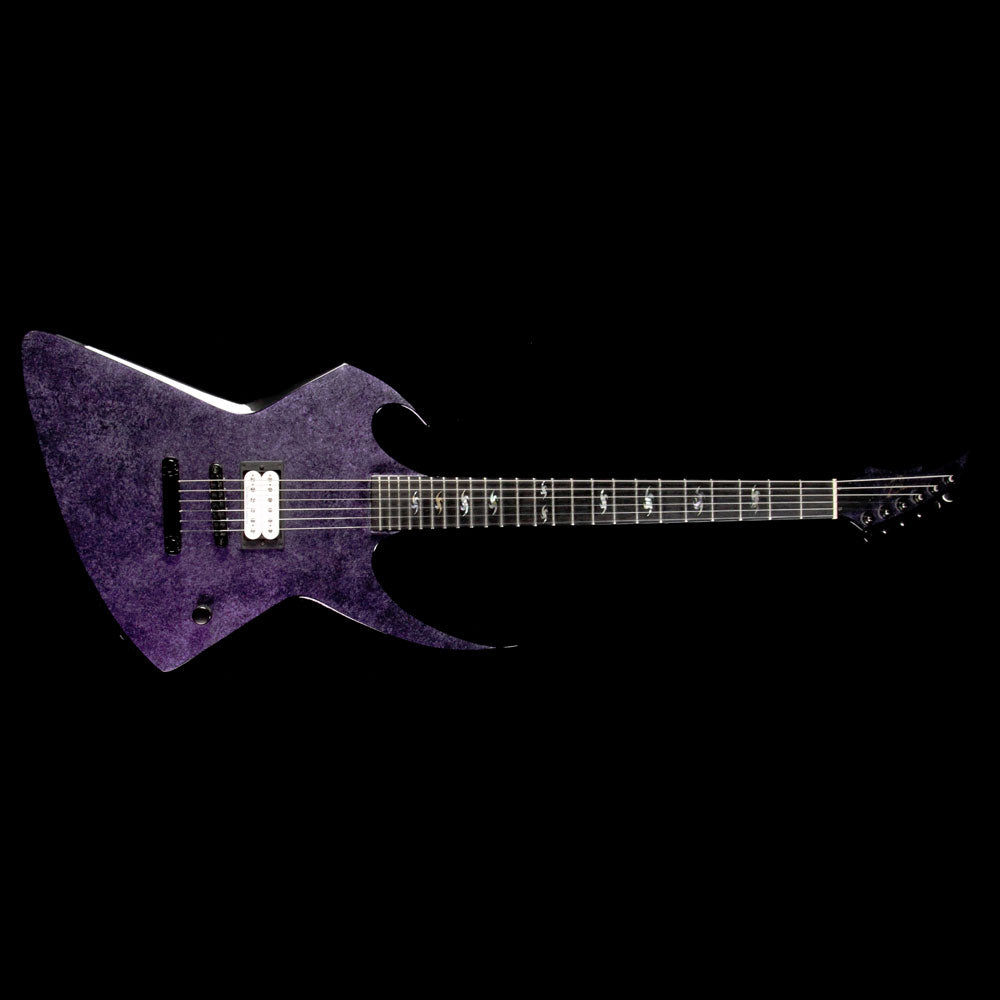 Used 2010 Bernie Rico Junior Hyde Electric Guitar Marbleized Purple — 2