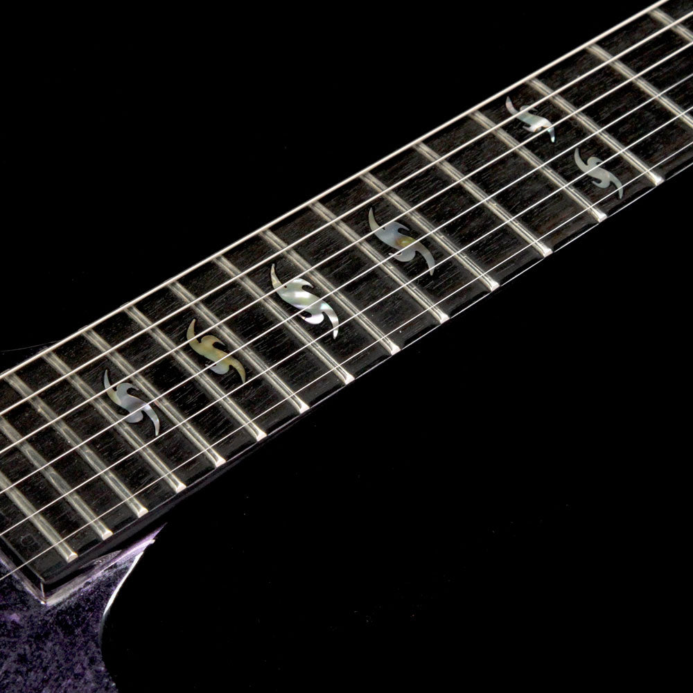 Used 2010 Bernie Rico Junior Hyde Electric Guitar Marbleized Purple — 6