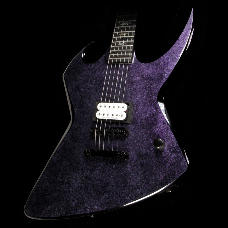 Used 2010 Bernie Rico Junior Hyde Electric Guitar Marbleized Purple — 1