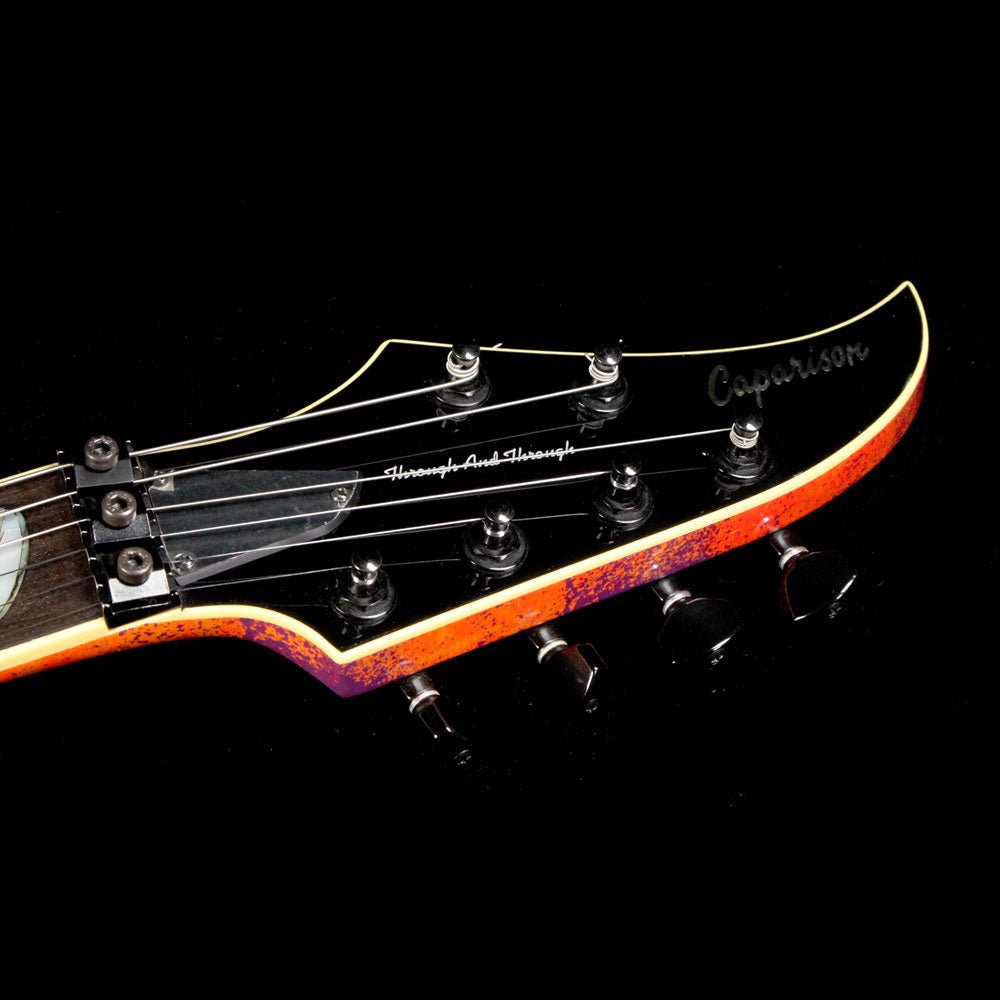 Used 2002 Caparison TAT II Electric Guitar Red Sunset Owned by Andy LaRocque — 4