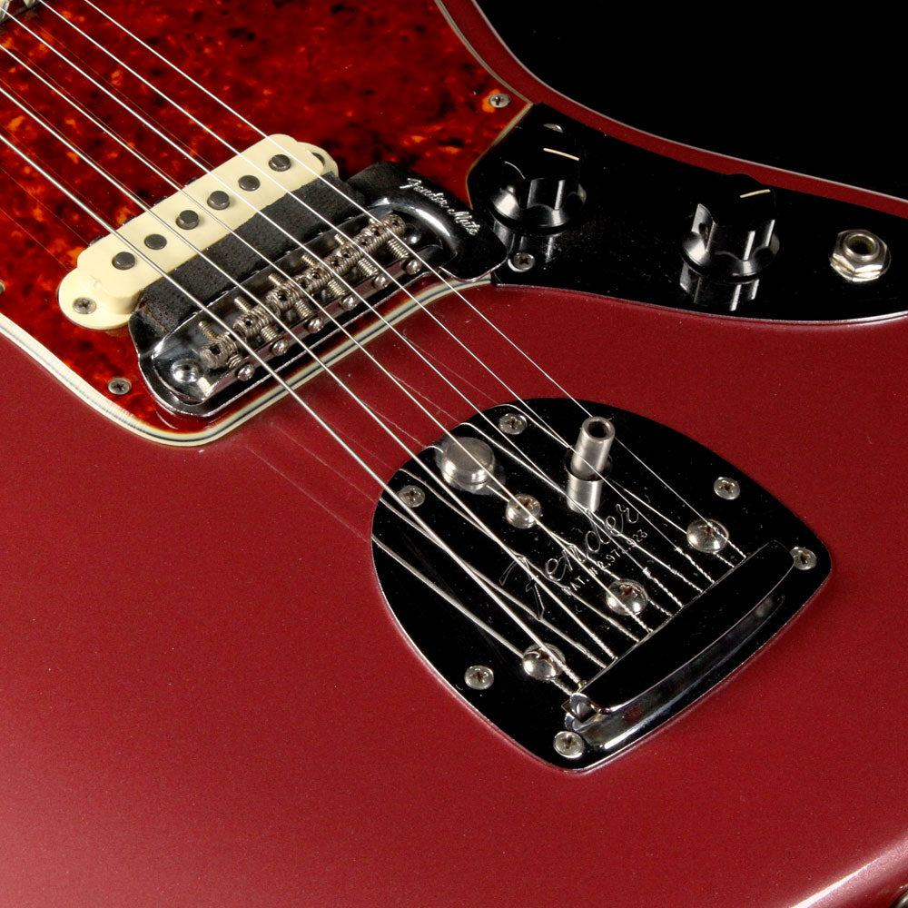 1964 Fender Jaguar Electric Guitar Burgundy Mist | The Music Zoo