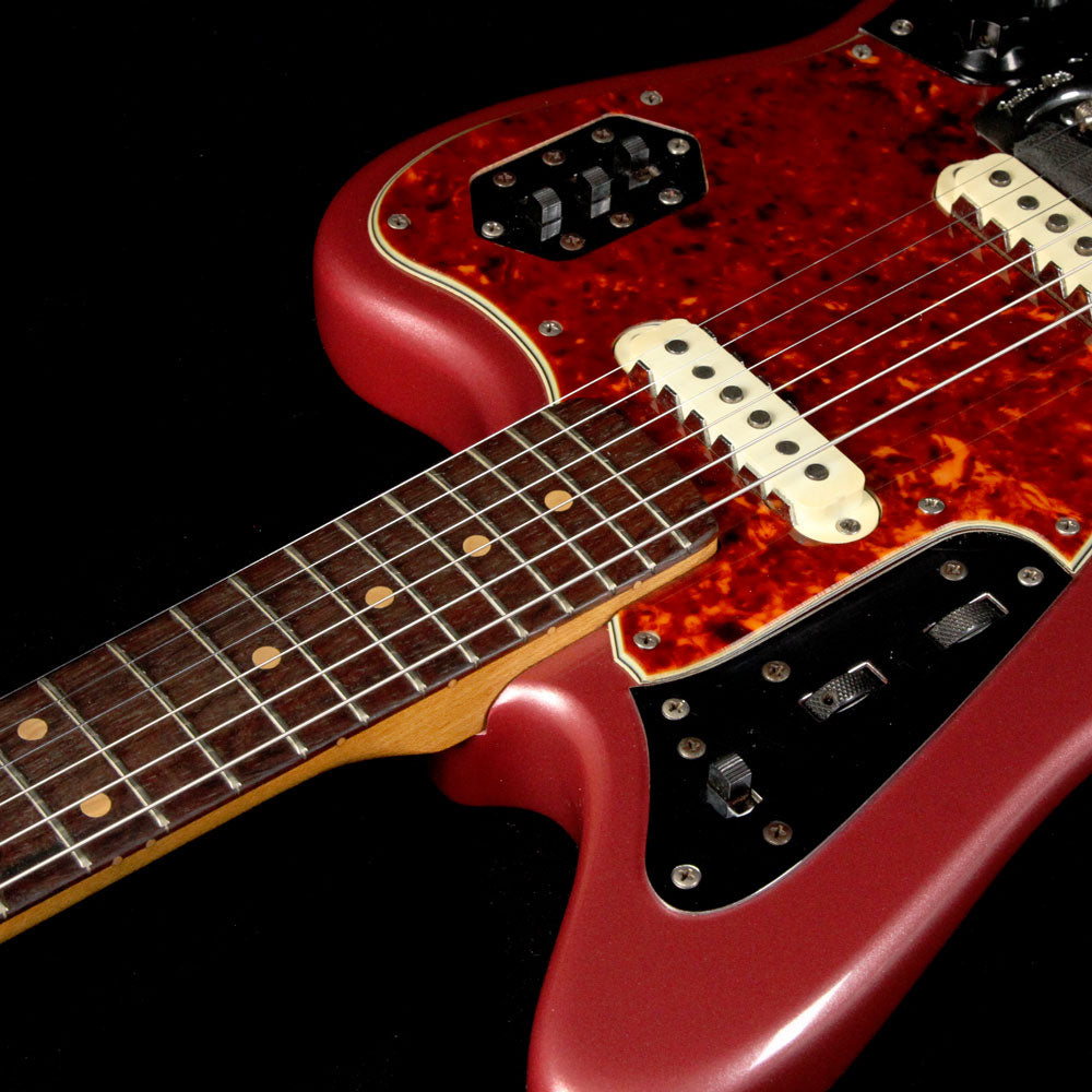 Used 1964 Fender Jaguar Electric Guitar Burgundy Mist — 6