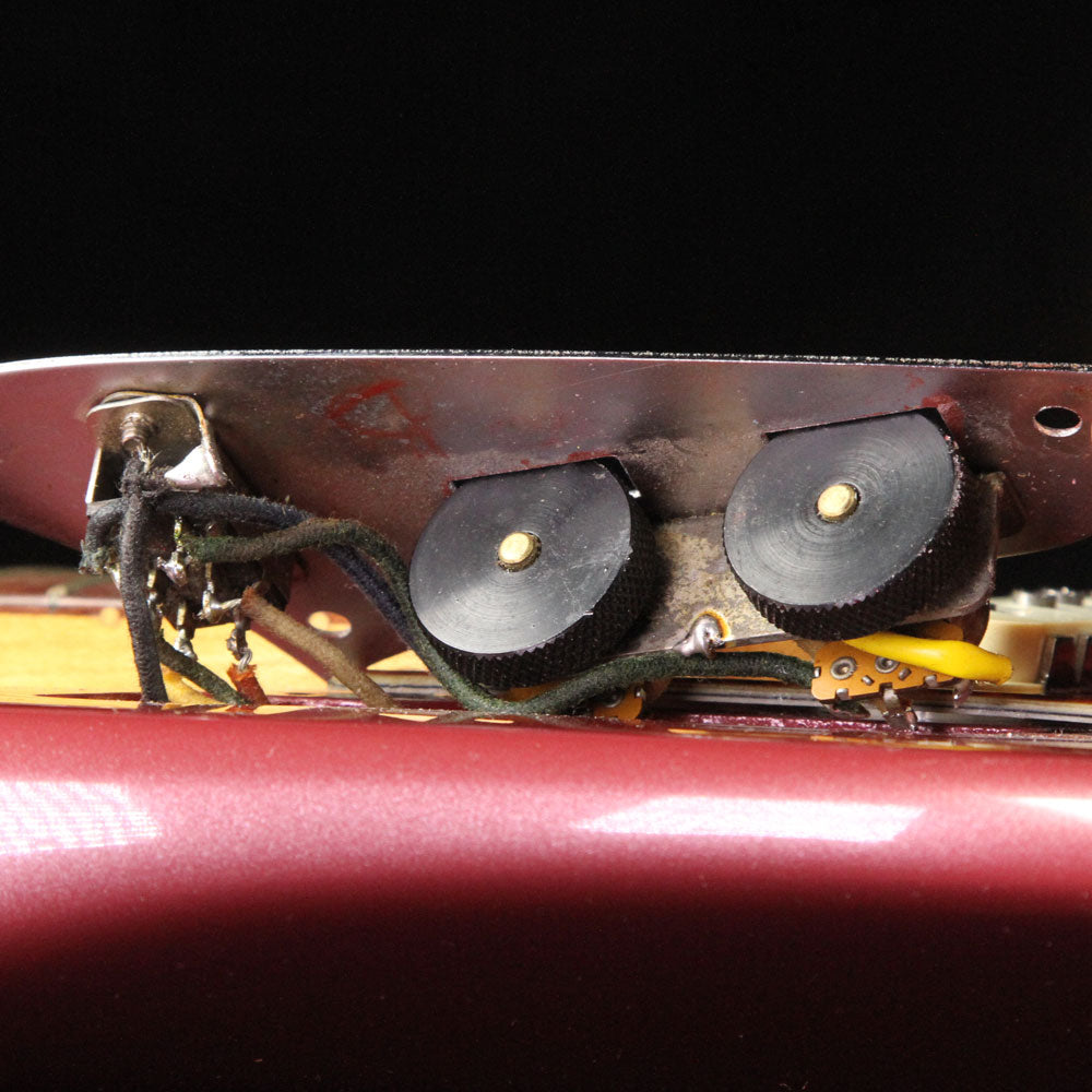 Used 1964 Fender Jaguar Electric Guitar Burgundy Mist — 10