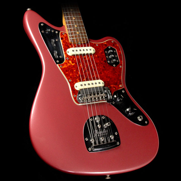 Used 1964 Fender Jaguar Electric Guitar Burgundy Mist