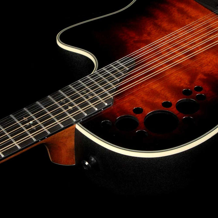 Ovation Collector's Series Elite Plus C2058AXP 12-String Acoustic Sapele Tobacco Burst