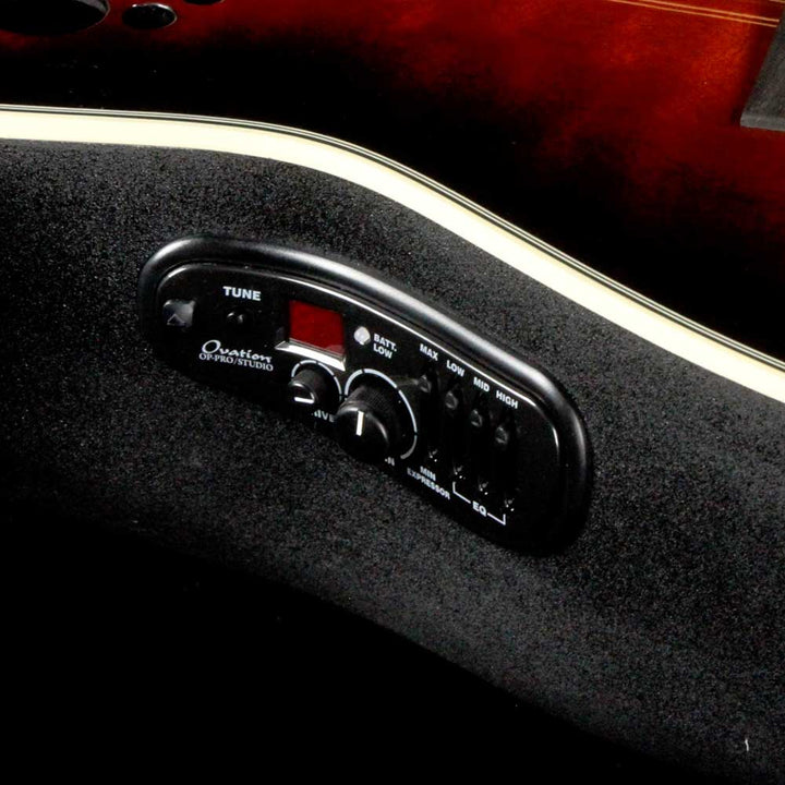 Ovation Collector's Series Elite Plus C2058AXP 12-String Acoustic Sapele Tobacco Burst