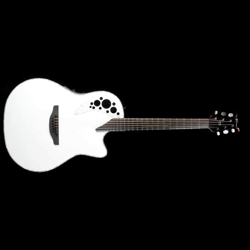 Ovation Adamas W597-MEII Melissa Etheridge Signature Model White — 2