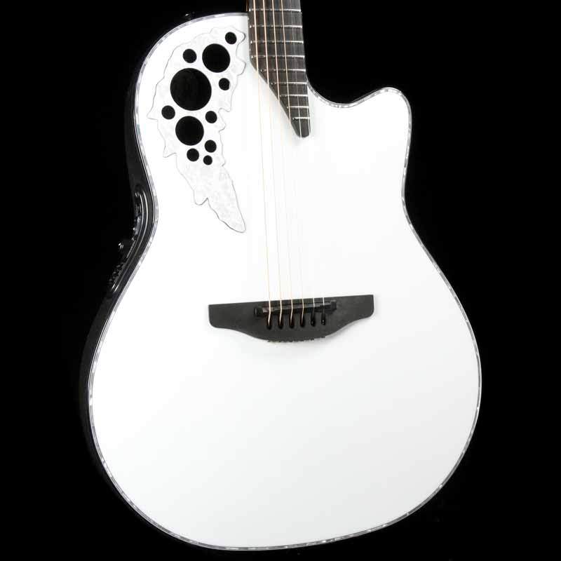 Ovation Adamas W597-MEII Melissa Etheridge Signature Model White — 1