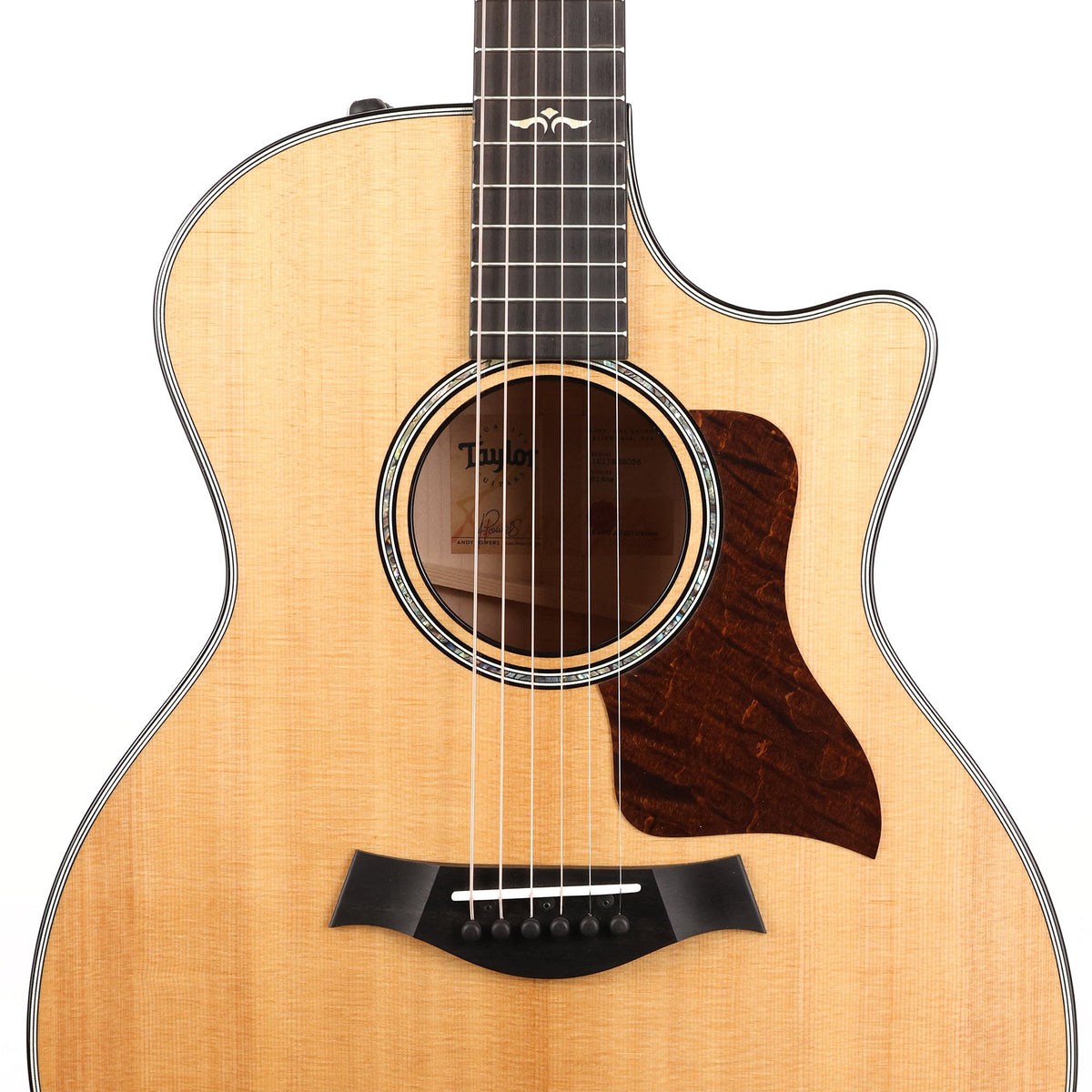 Taylor 614ce V-Class Grand Auditorium Acoustic Brown Sugar Stain — 6