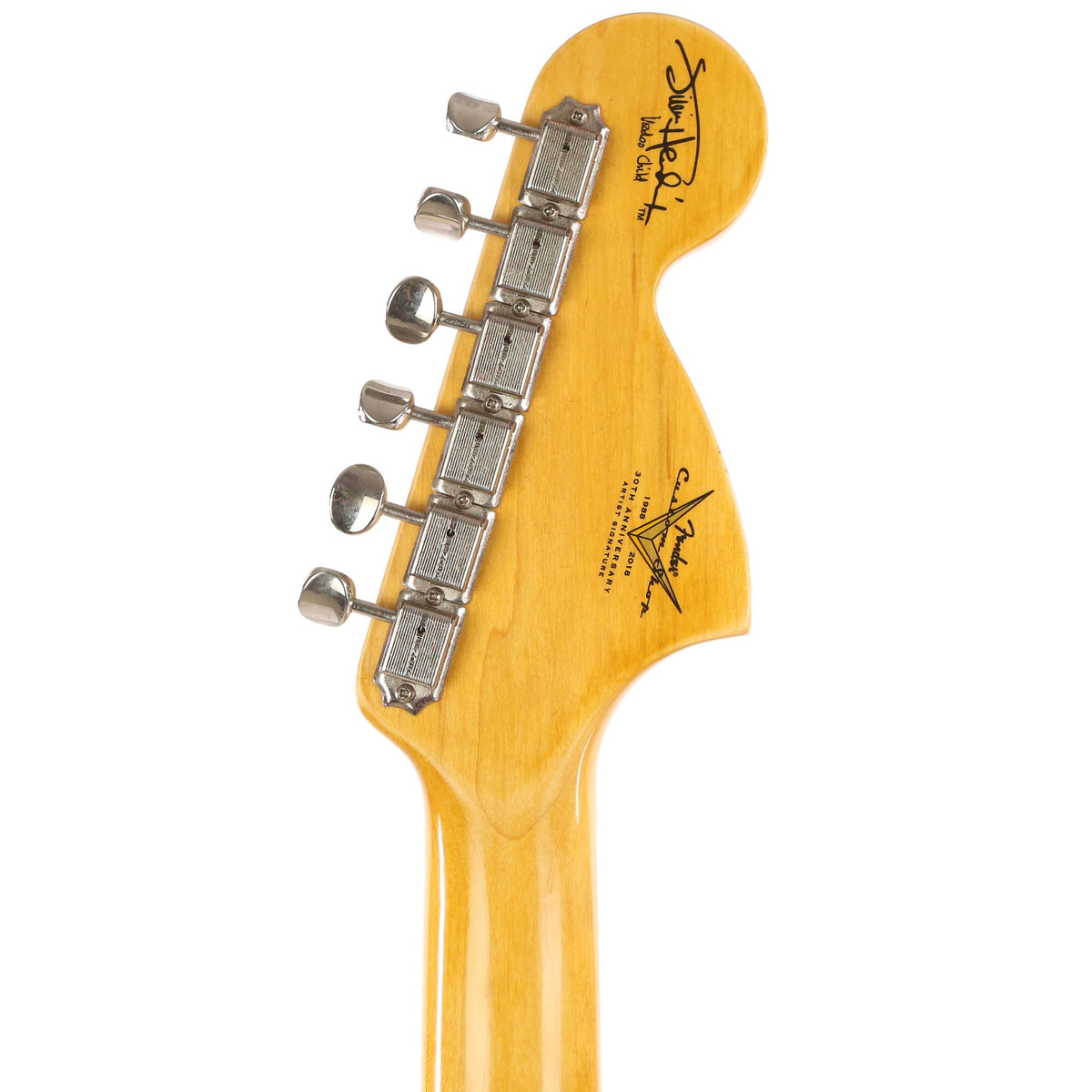 Fender Custom Shop Jimi Hendrix Voodoo Child Stratocaster Journeyman Relic Olympic White — 5