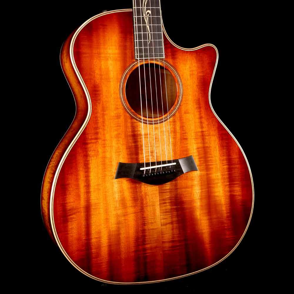 Taylor K24ce V-Class Grand Auditorium Acoustic-Electric Shaded Edgeburst — 6