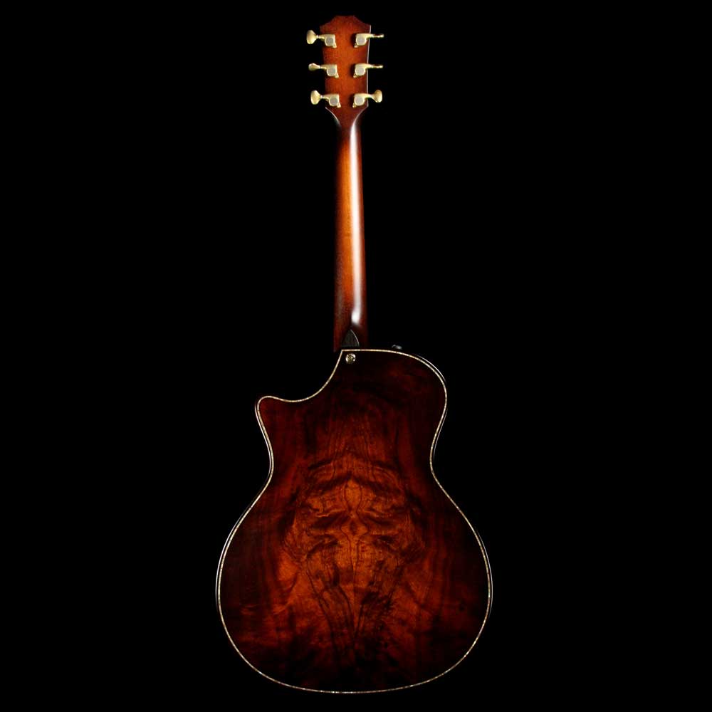 Taylor K14ce Builder's Edition V-Class Silent Satin Kona Burst — 3