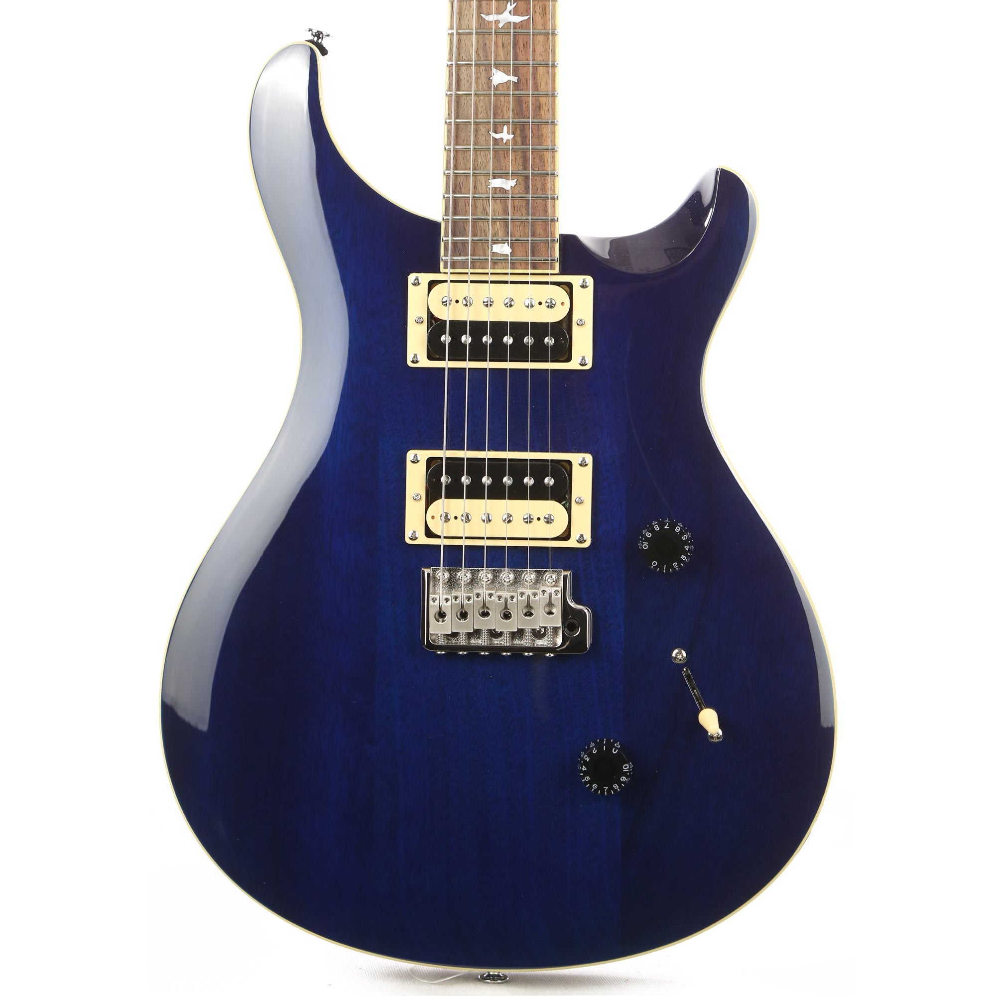 PRS SE Standard 24 Transluscent Blue | The Music Zoo