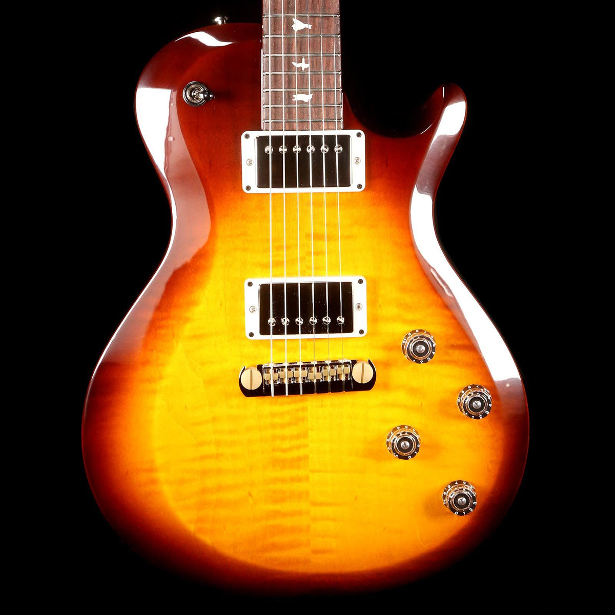 PRS S2 Singlecut Standard Violin Amber Sunburst — 1