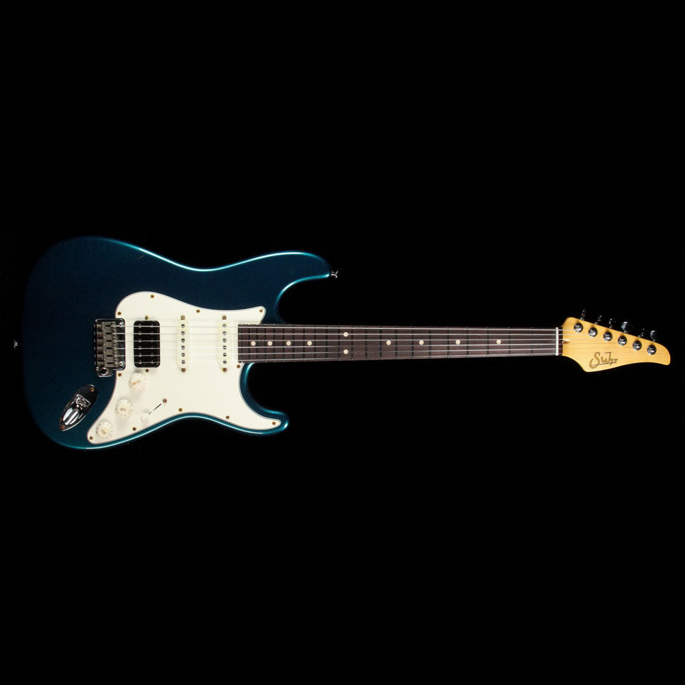 Suhr Classic Antique Metallic Limited Edition Electric Guitar Ocean Turquoise Metallic — 2