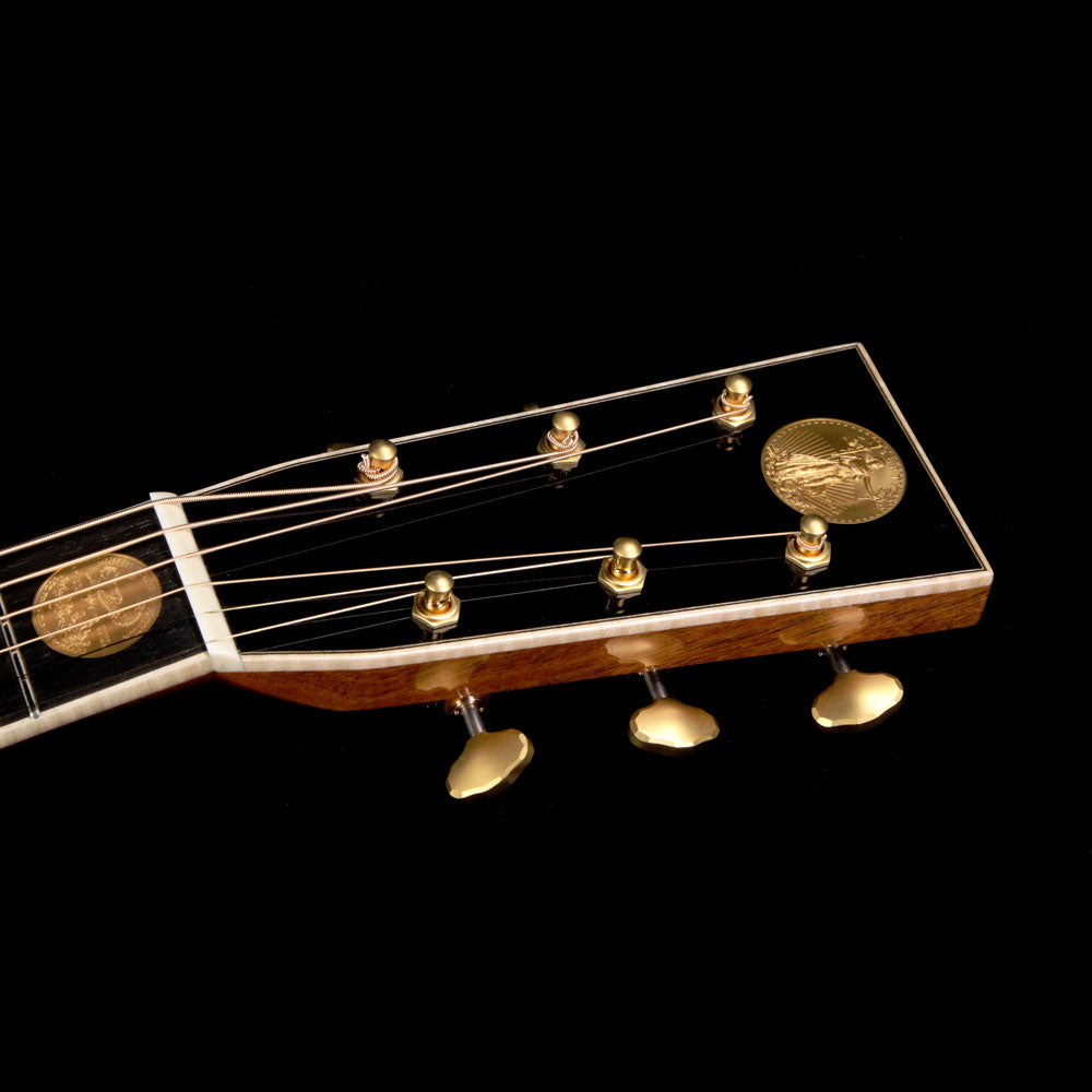 Martin Custom Shop Bearclaw/Cocobolo Gold Coin Dreadnought Acoustic Guitar Natural — 4