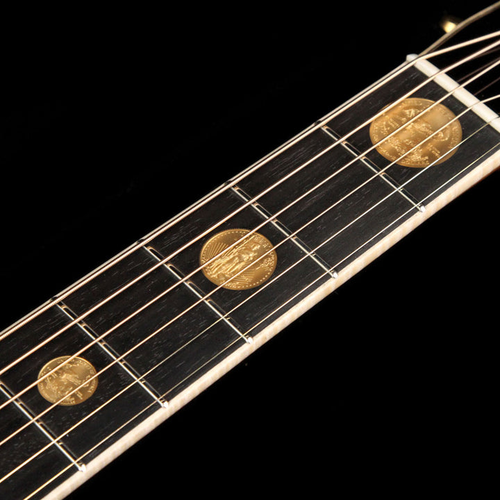 Martin Custom Shop Bearclaw/Cocobolo Gold Coin Dreadnought Acoustic Guitar Natural