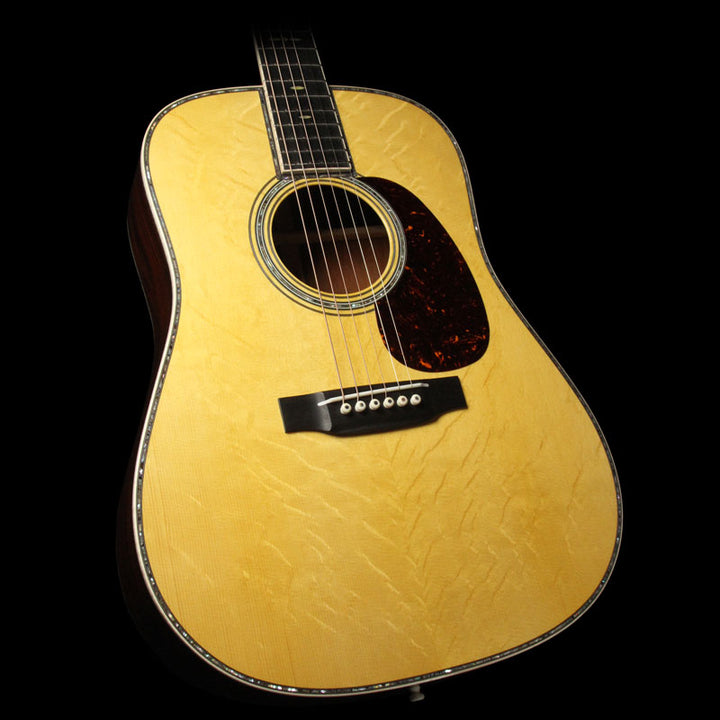 Martin Custom Shop Bearclaw/Cocobolo Gold Coin Dreadnought Acoustic Guitar Natural