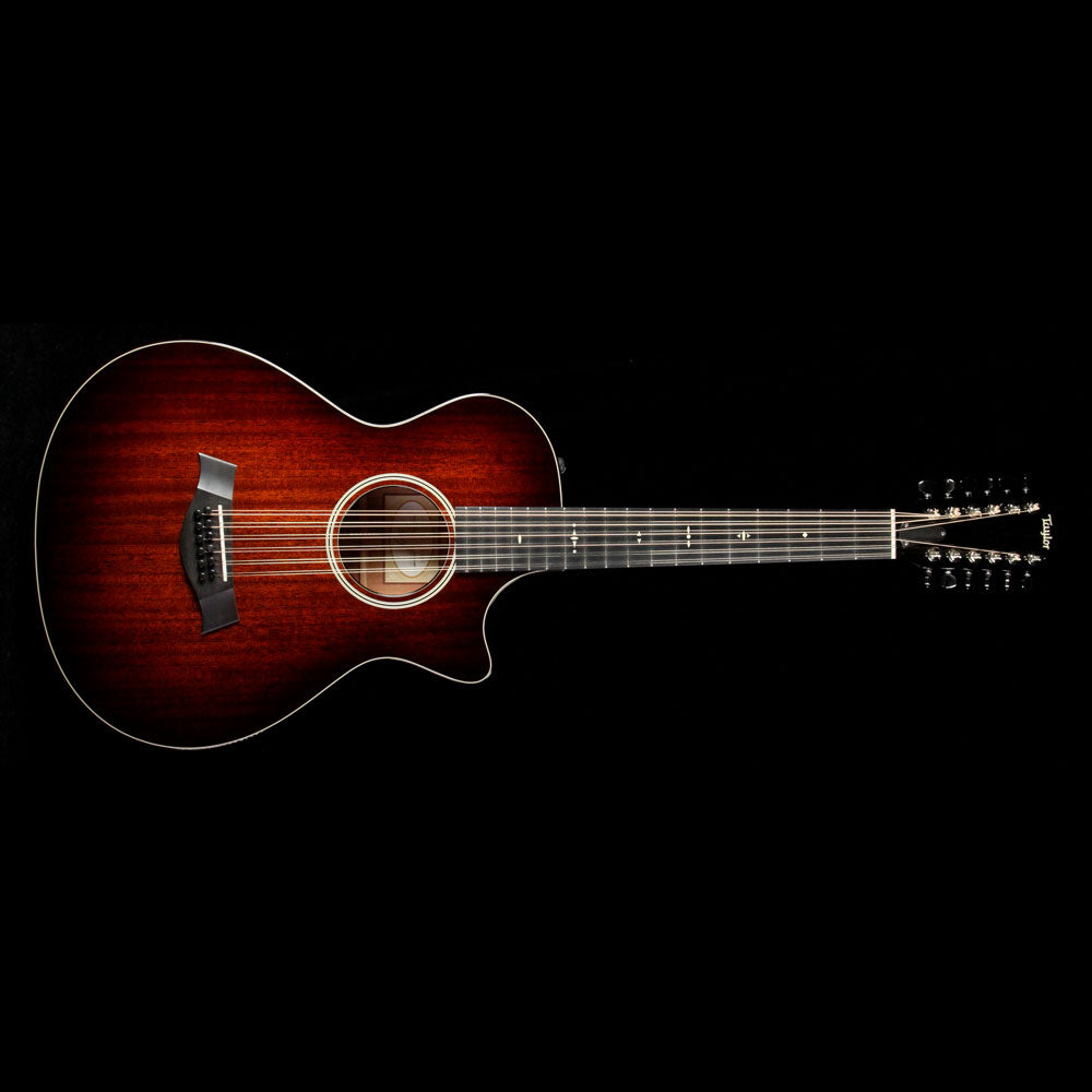 Used Taylor 562ce 12-Fret Grand Concert 12-String Acoustic Guitar Shaded Edgeburst 2016 — 2