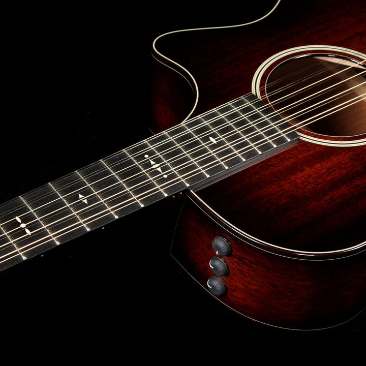 Used Taylor 562ce 12-Fret Grand Concert 12-String Acoustic Guitar Shaded Edgeburst 2016