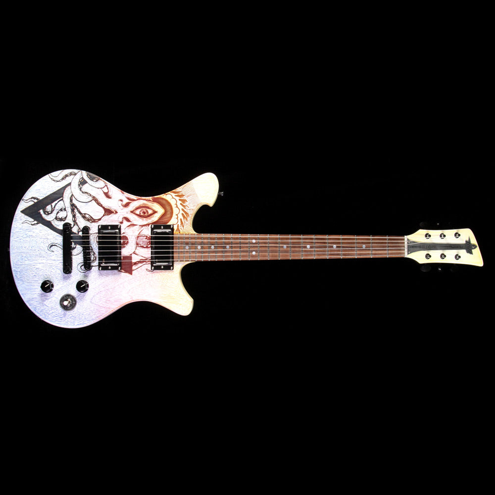 Wild Custom Guitars 2018 NAMM Display Wildone Electric Guitar Art Top Octopus — 2