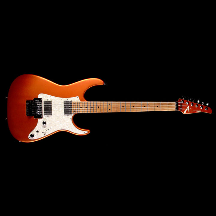 Used 2017 Tom Anderson Guardian Angel Player Electric Guitar Satin Orange Metallic