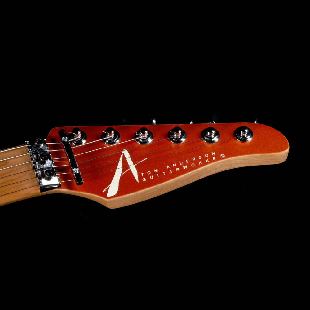 Used 2017 Tom Anderson Guardian Angel Player Electric Guitar Satin Orange Metallic — 4