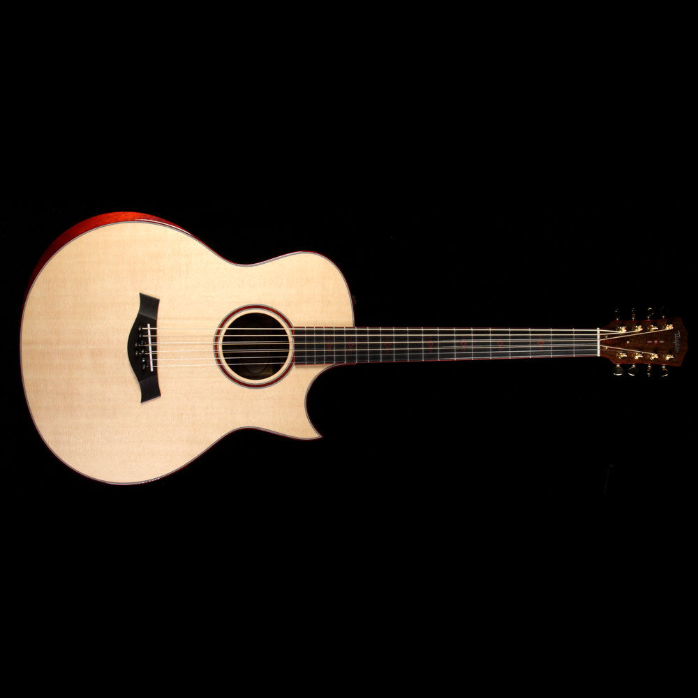 Taylor Custom Shop BTO 8-String Baritone Acoustic Guitar Natural Laurelwood — 2