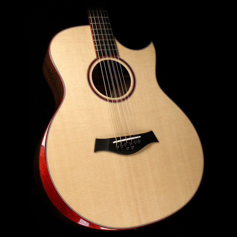 Taylor Custom Shop BTO 8-String Baritone Acoustic Guitar Natural Laurelwood — 1