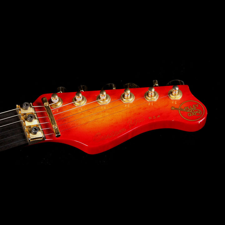 Used 1991 Valley Arts Custom Pro Electric Guitar Fireburst