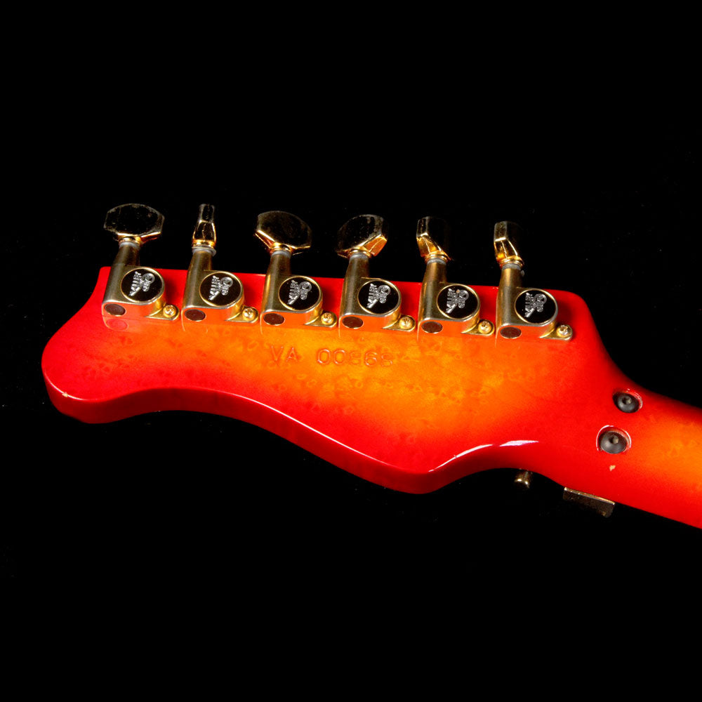 Used 1991 Valley Arts Custom Pro Electric Guitar Fireburst — 8