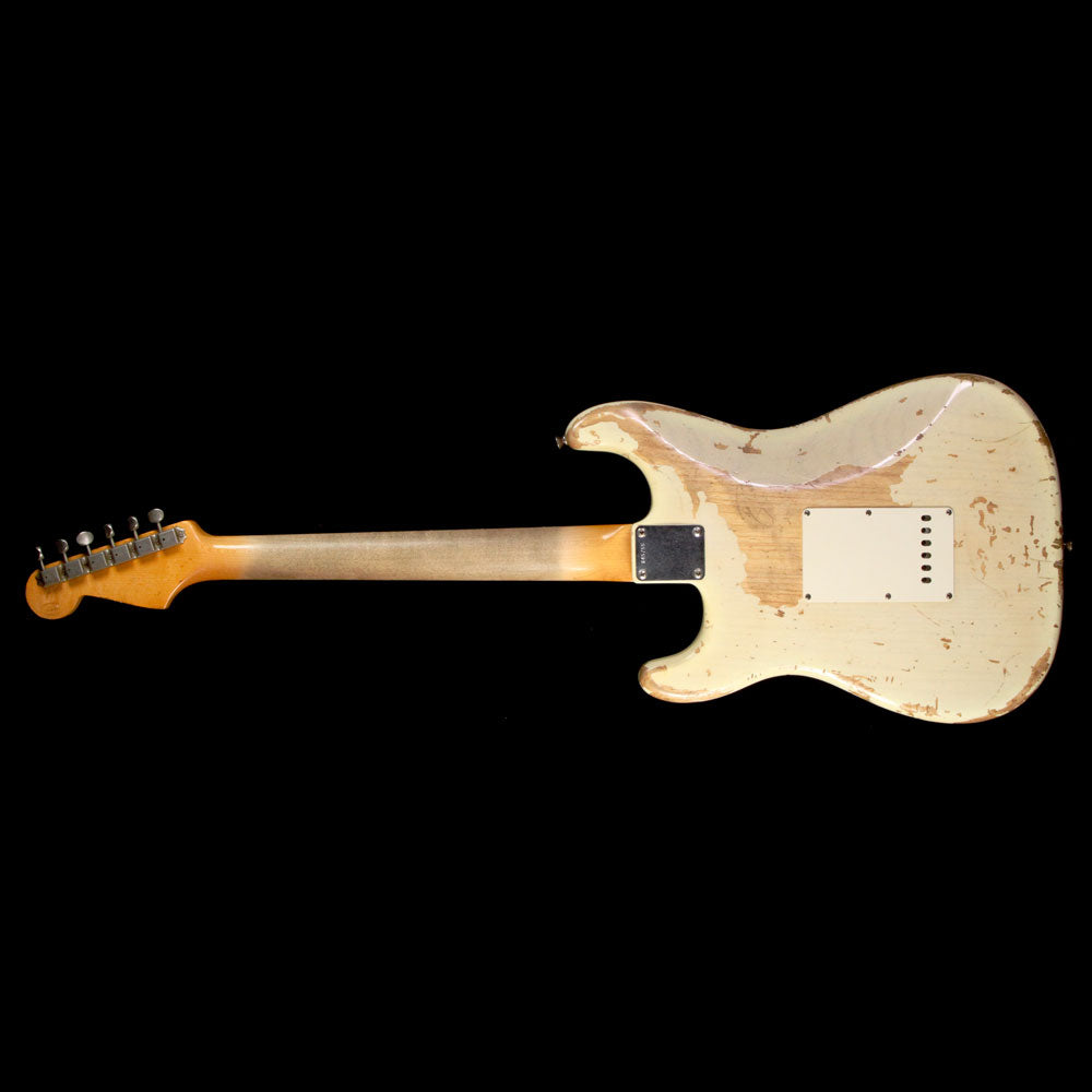 Fender Custom Shop Jason Smith Masterbuilt 1961 Stratocaster Heavy Relic Electric Guitar 2009 White Blonde — 3