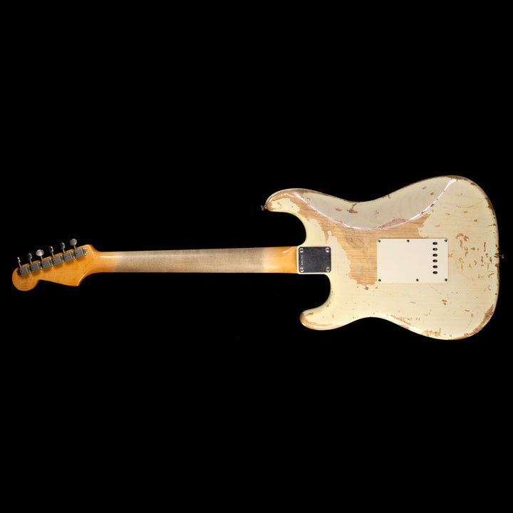 Fender Custom Shop Jason Smith Masterbuilt 1961 Stratocaster Heavy Relic Electric Guitar 2009 White Blonde