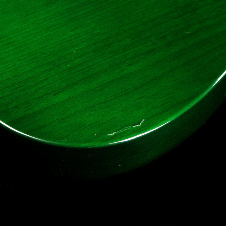 Used Fender Custom Shop Custom Deluxe Telecaster Emerald Green Transparent
