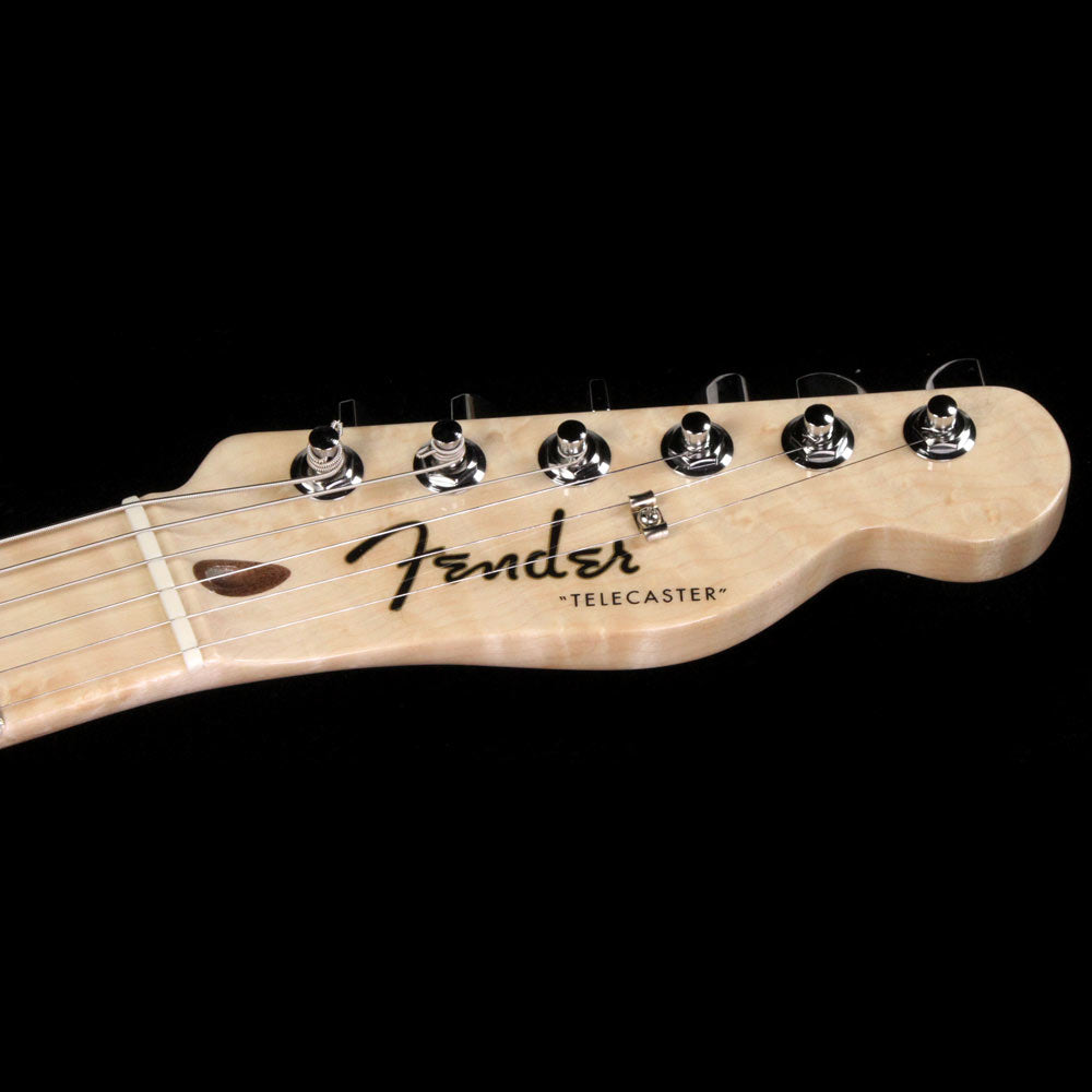 Used Fender Custom Shop Custom Deluxe Telecaster Emerald Green Transparent — 9