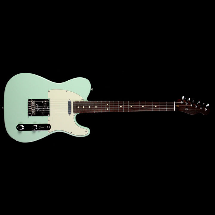 Used 2015 Fender American Standard Telecaster Rosewood Neck Electric Guitar Seafoam Green