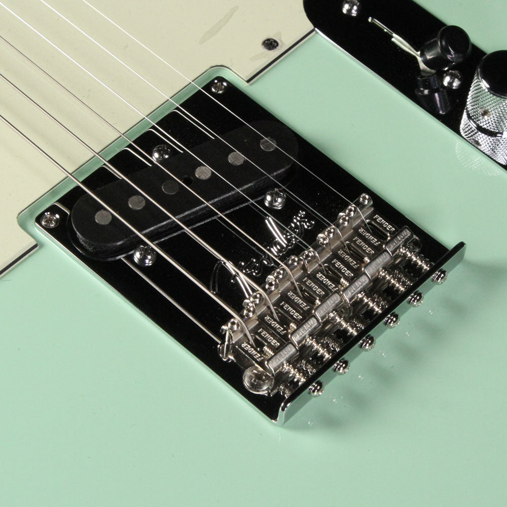 Used 2015 Fender American Standard Telecaster Rosewood Neck Electric Guitar Seafoam Green — 5