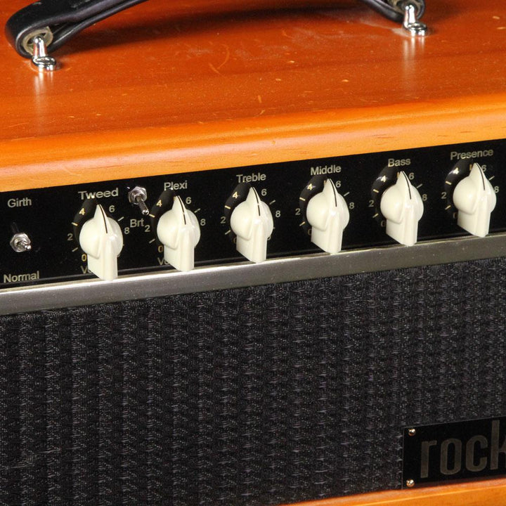 Used RocknRoll Amps Lil Bastard Tube Guitar Amplifier Head Orange Stain