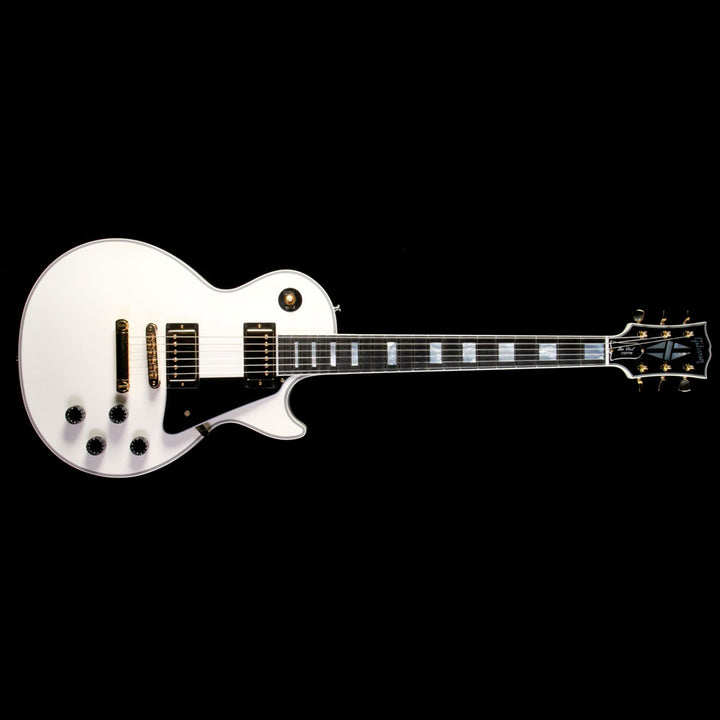 Used 2014 Gibson Custom Shop Les Paul Custom Electric Guitar Alpine White
