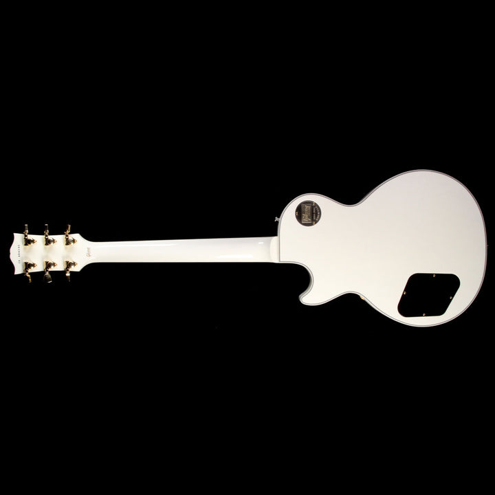 Used 2014 Gibson Custom Shop Les Paul Custom Electric Guitar Alpine White