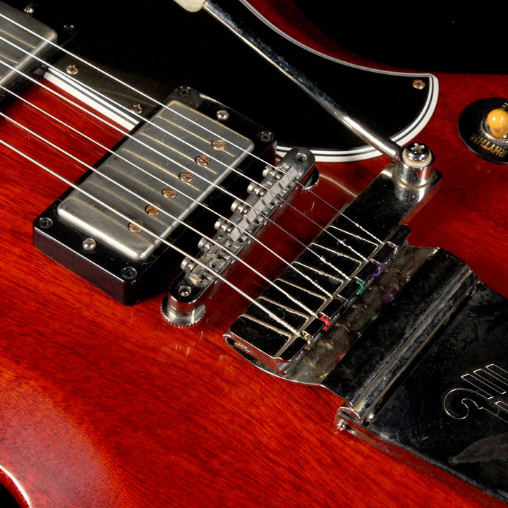 Used Gibson Custom Shop SG Standard with Maestro Electric Guitar 2013 Heritage Cherry