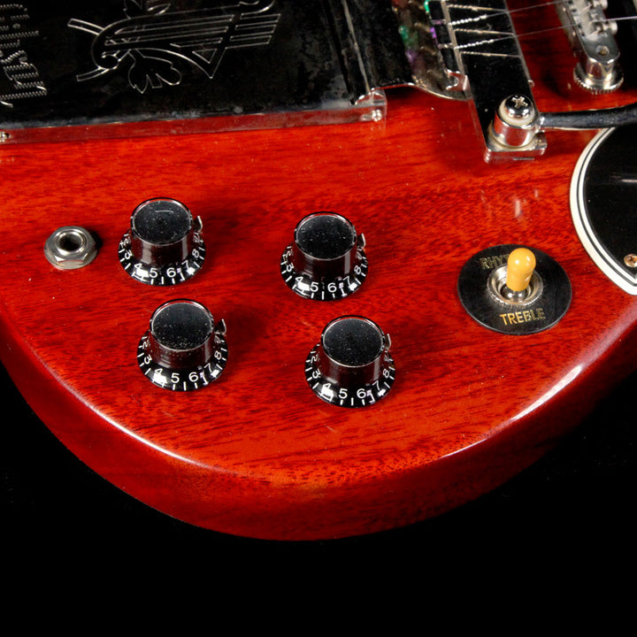 Used Gibson Custom Shop SG Standard with Maestro Electric Guitar 2013 Heritage Cherry
